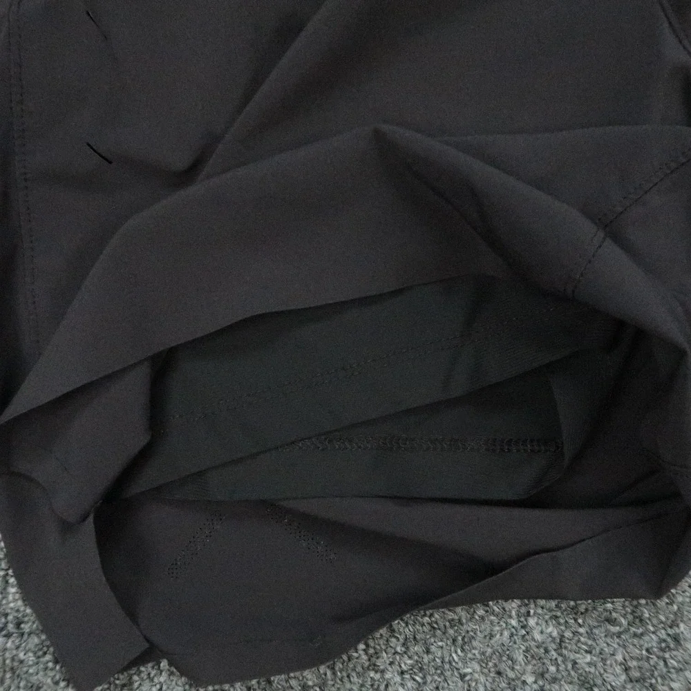 Ten Thousand Shorts Mens Medium Black Session Athletic Lined Zip Pocket Stretch